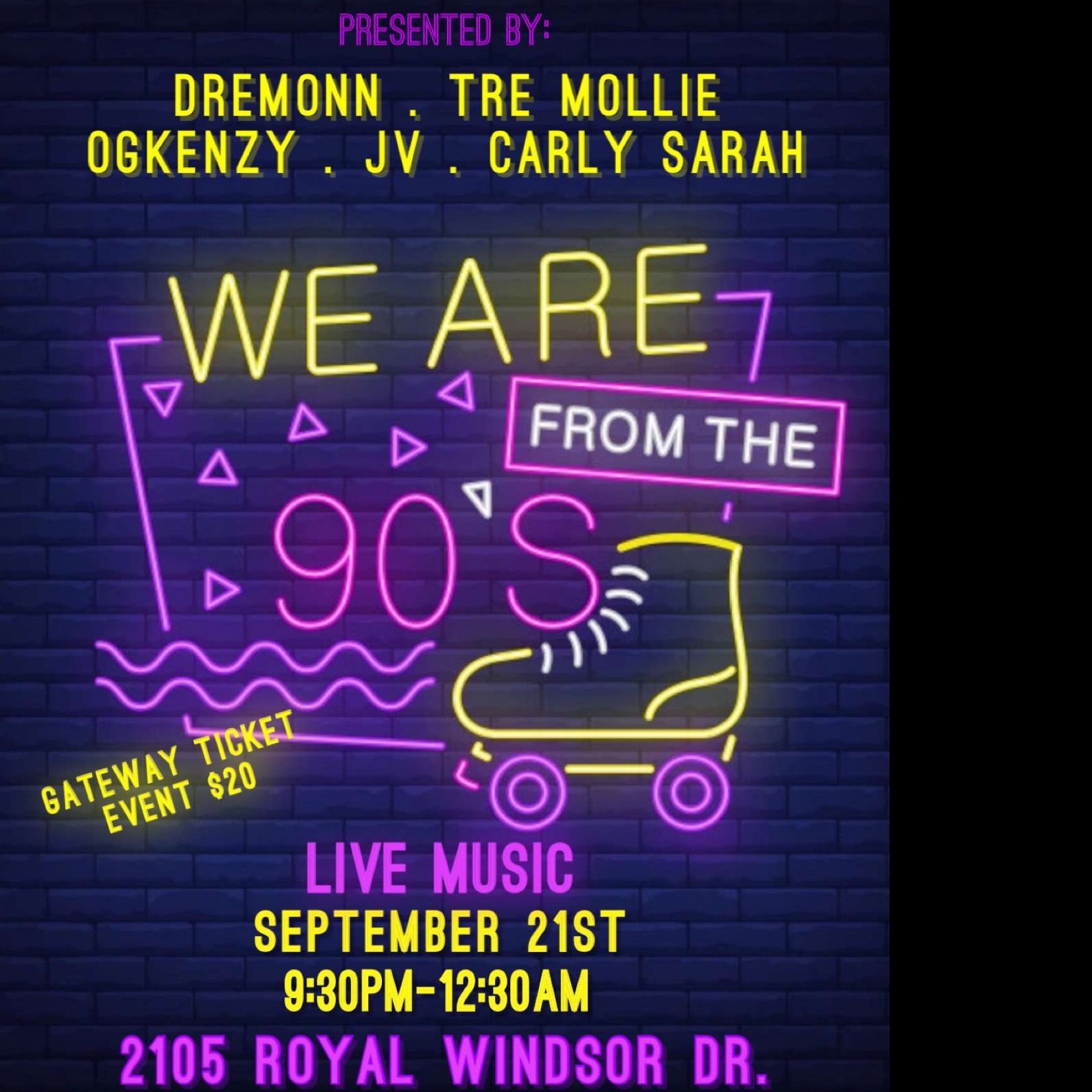 Old school to new school skate night