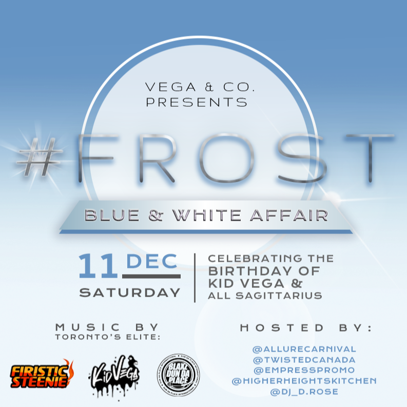 FROST: BLUE AND WHITE AFFAIR