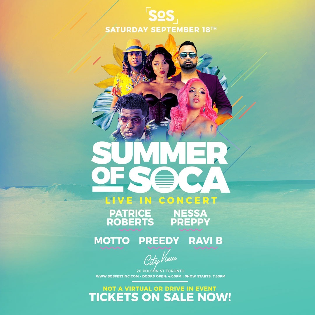Summer Of Soca - Live Concert Event 