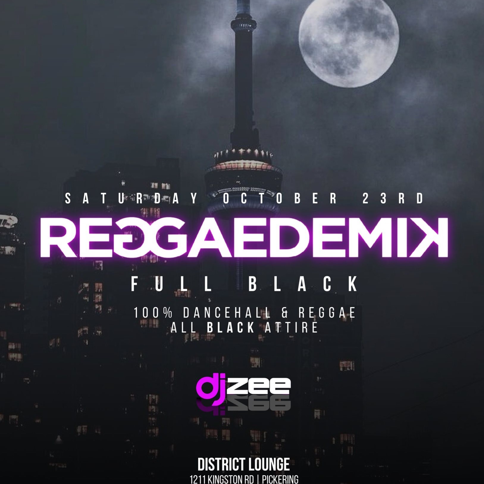 REGGAEDEMIK FULL BLACK