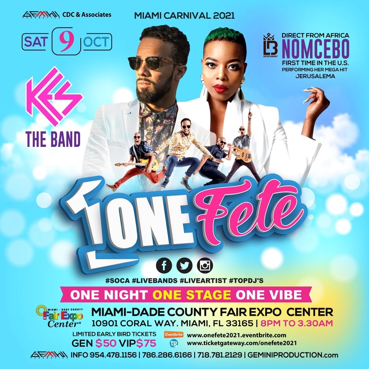 ONE FETE event in Florida,United States by Derek Rag