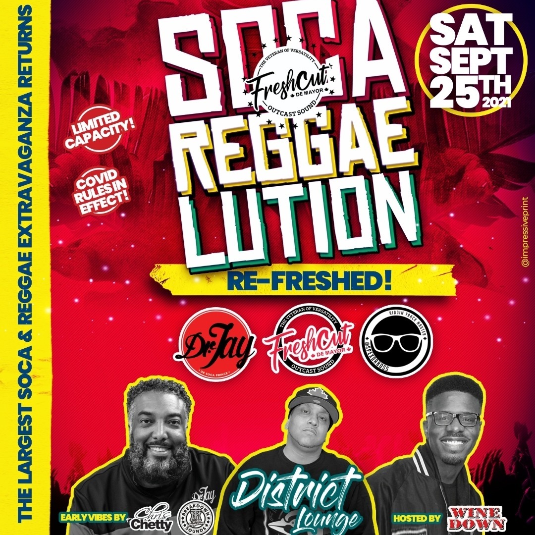 SOCA REGGAELUTION TORONTO