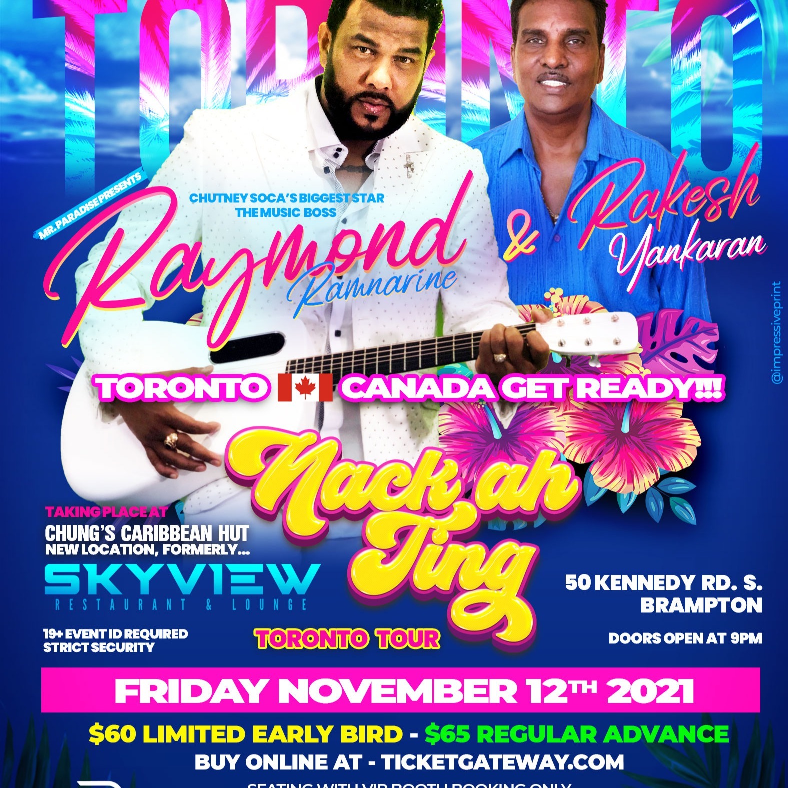 NACK AH TING 2 TORONTO TOUR
