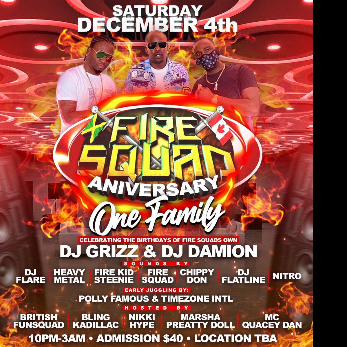 Fire Squad Anniversary