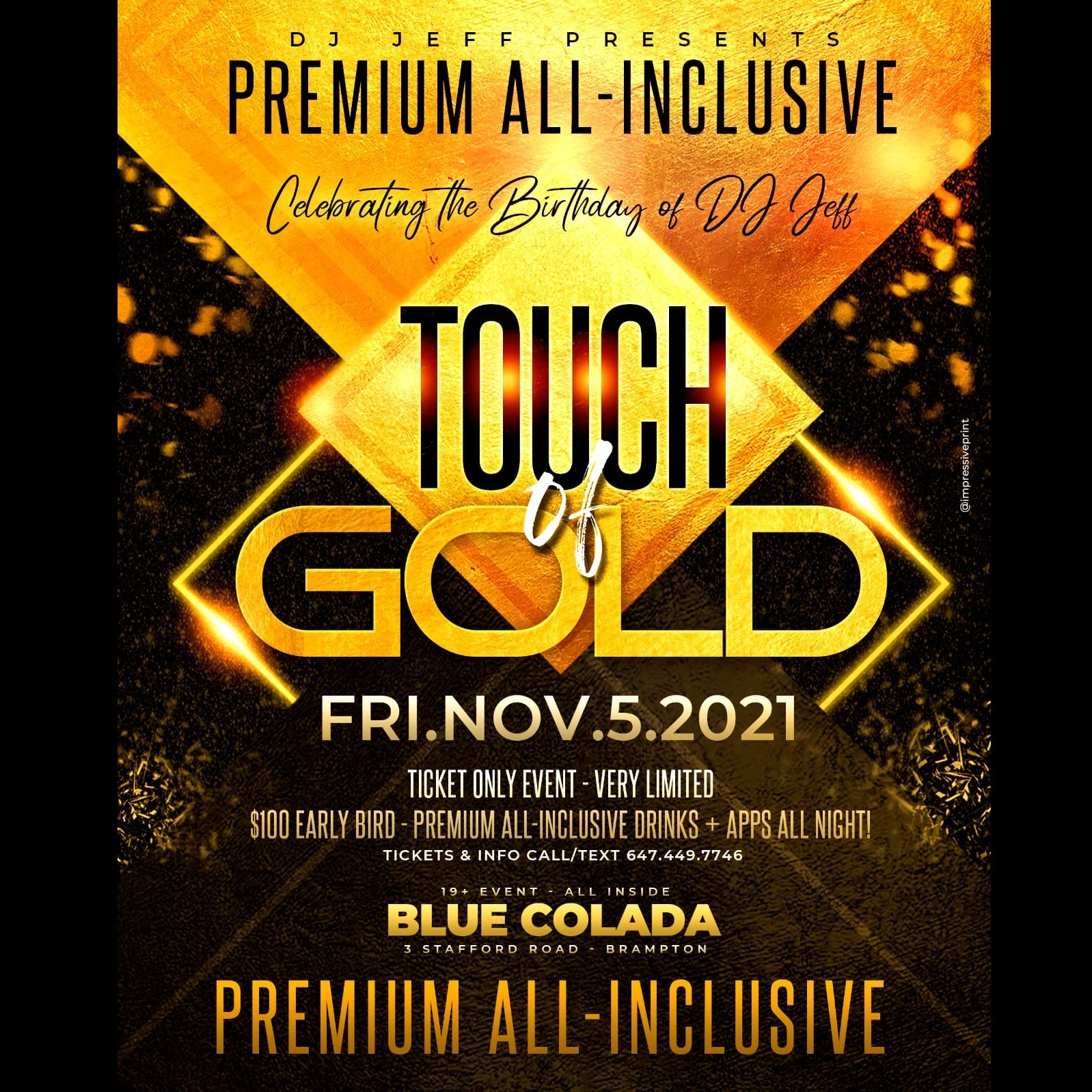 Touch of gold