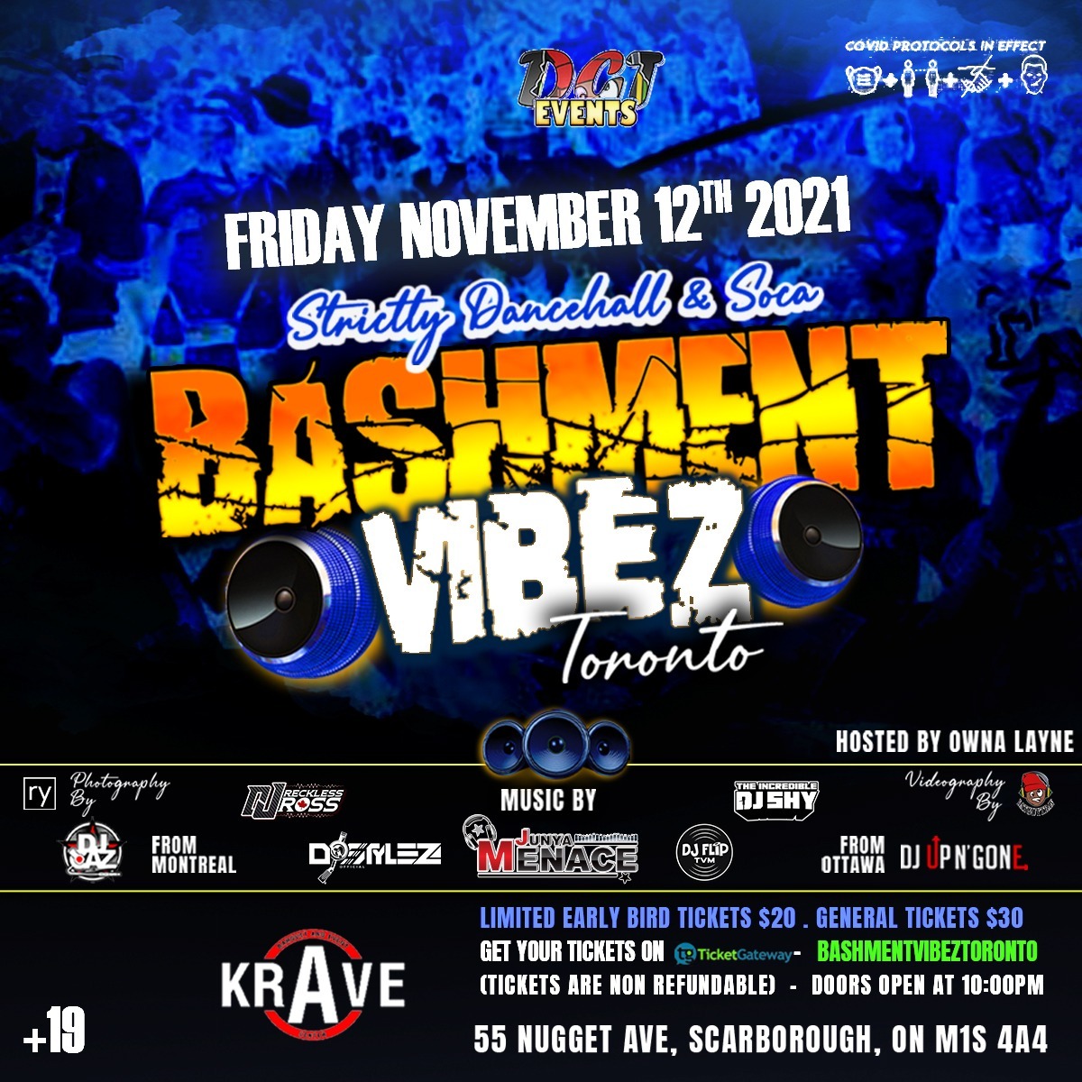 BASHMENT VIBEZ TORONTO