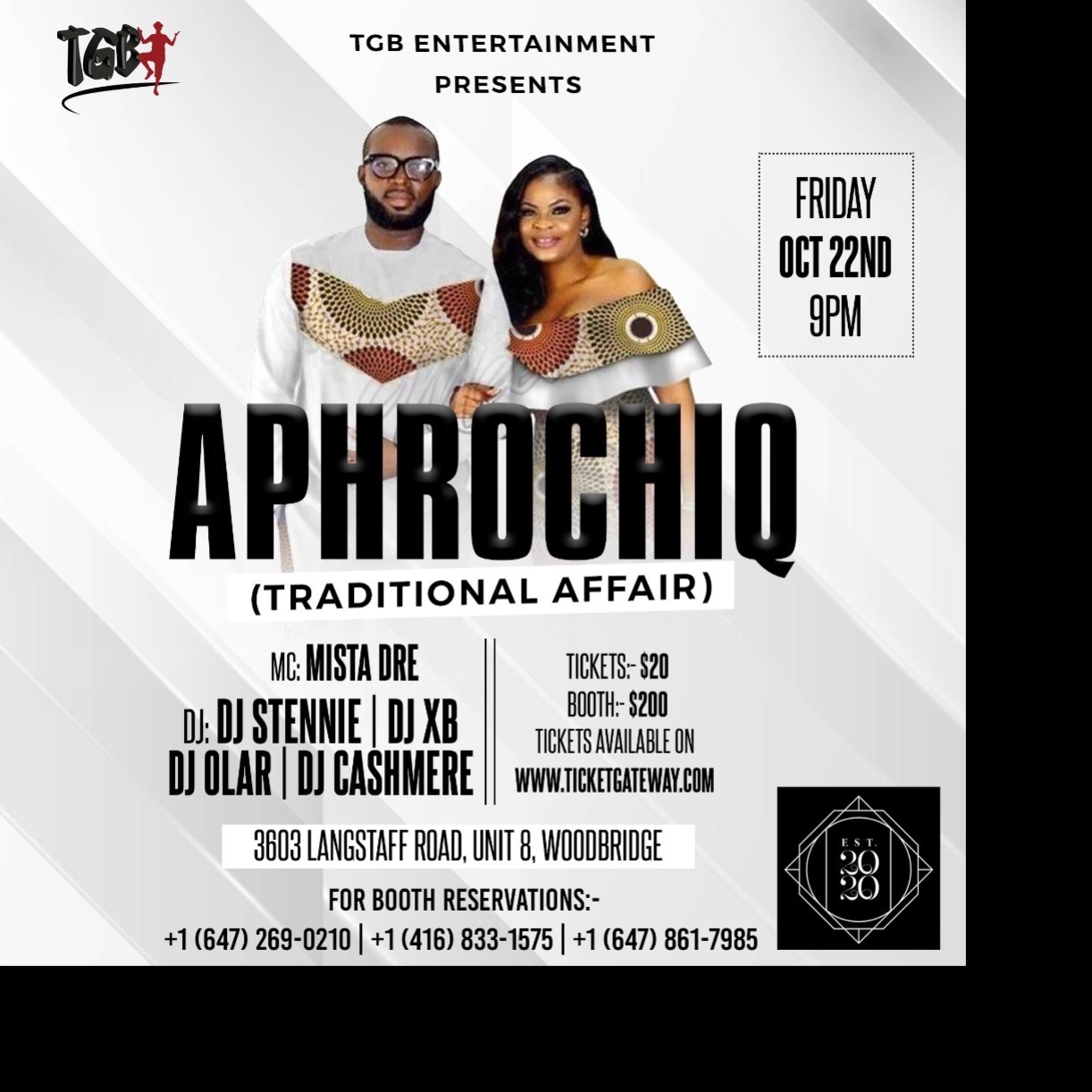 Aphrochiq (traditional Affair) 