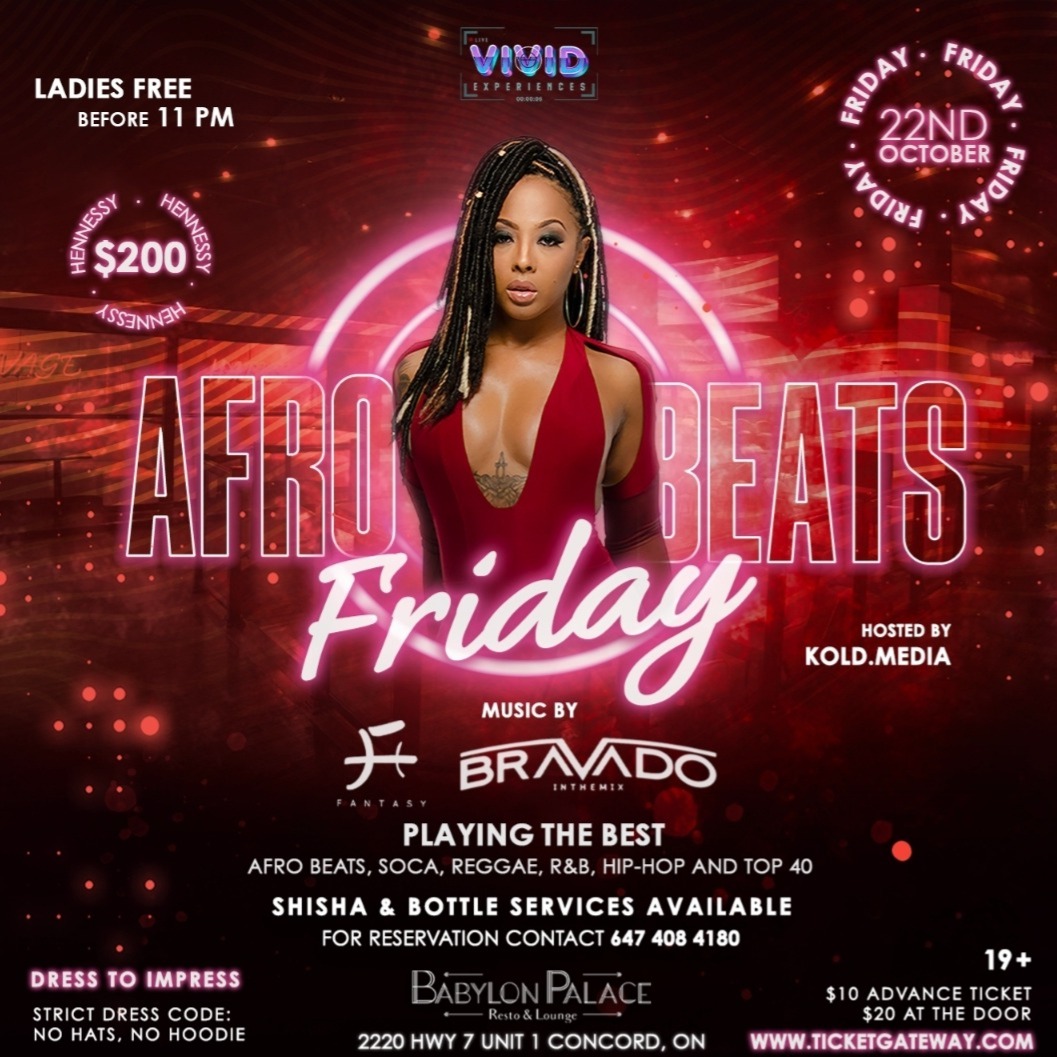 Afrobeat Fridays 
