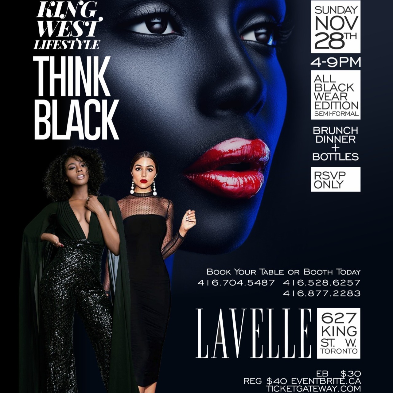 KING WEST LIFESTYLE THINK BLACK | ALL BLACK WEAR EDITION | LAVELLE 11/28/21