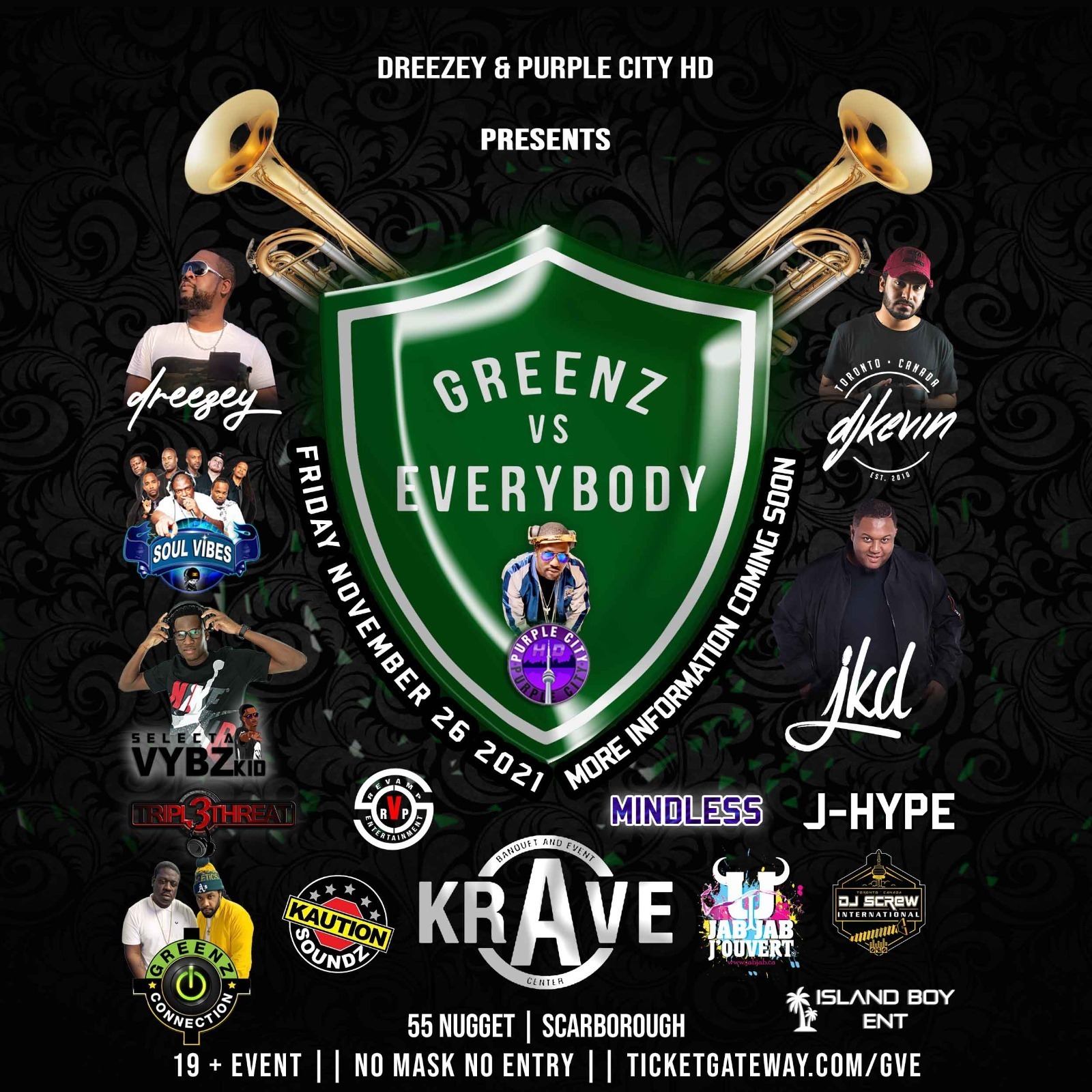 Greenz Vs Everybody - Presented by Dreezey & Purple City