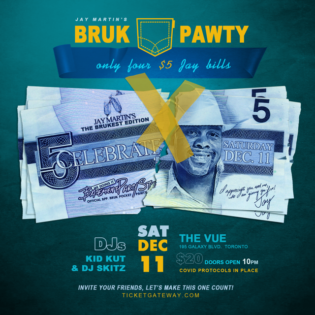 Jay Martin's Bruk Pawty