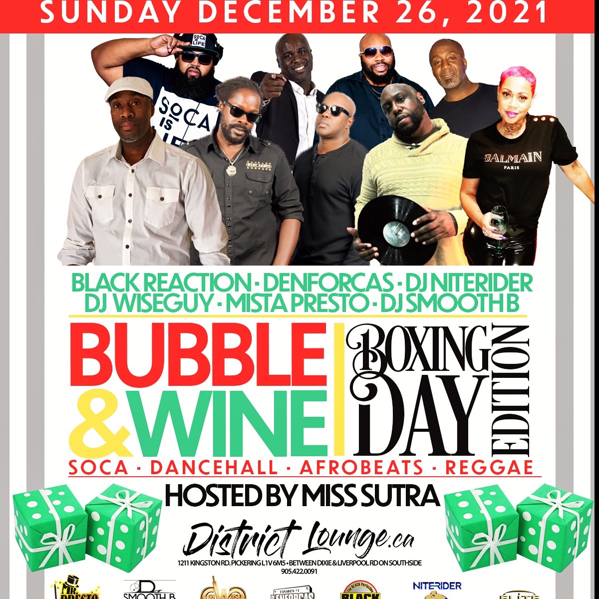 BUBBLE & WINE • BOXING DAY EDITION