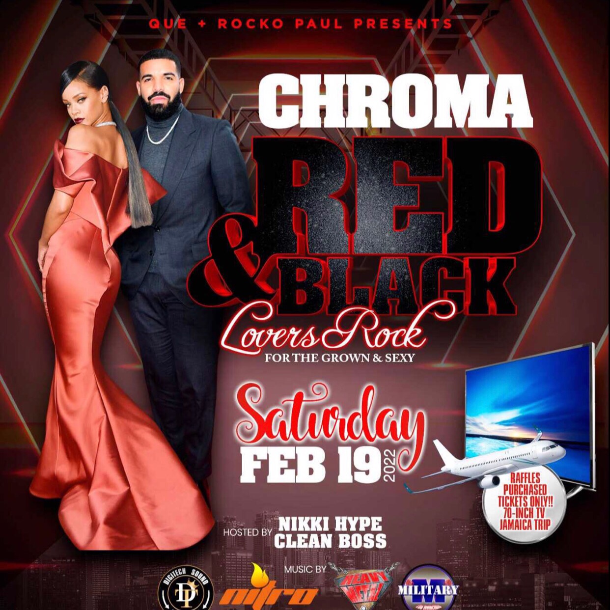 Chroma’s Red & Black