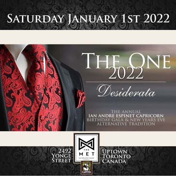 THE ONE | 2022 - The Annual Capricorn Celebration x New Years Alternative