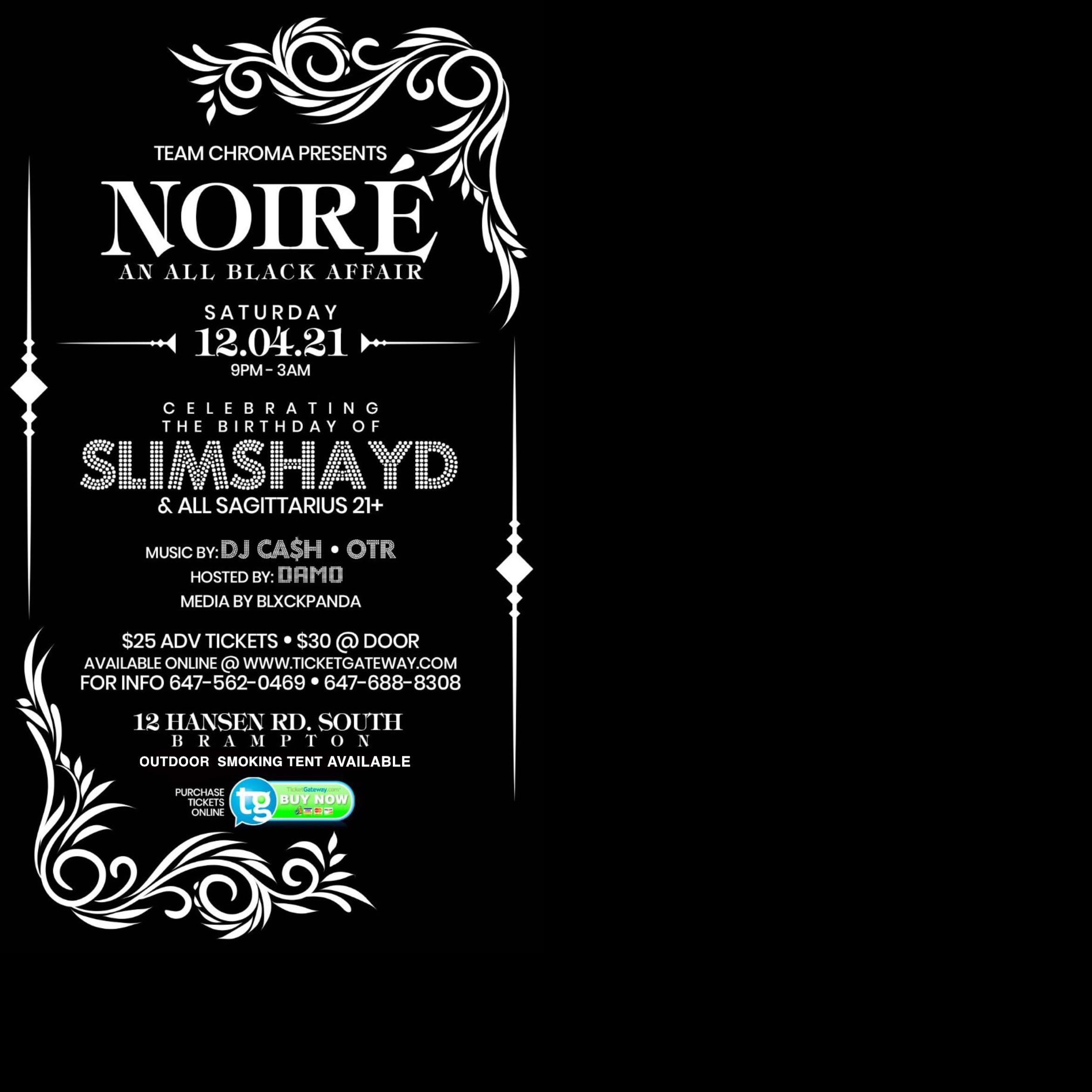 NOIRÉ - All Black Affair