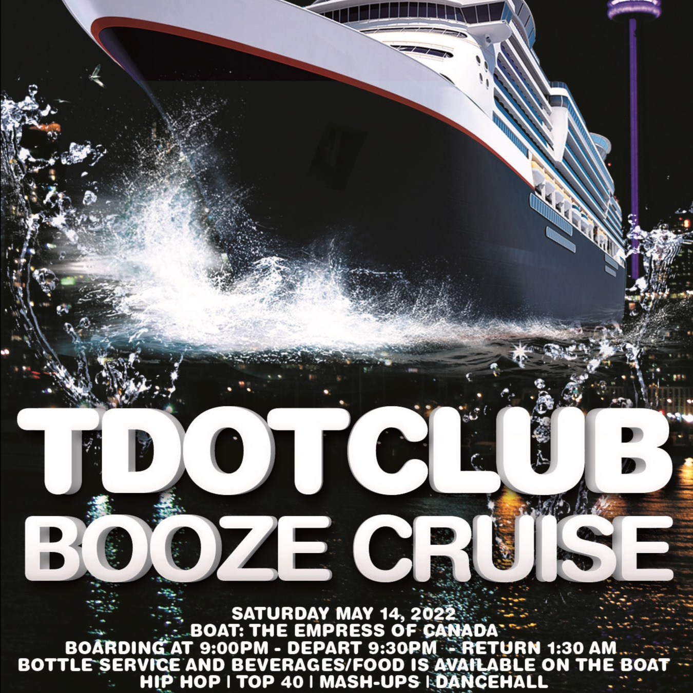 Tdotclub Booze Cruise Party