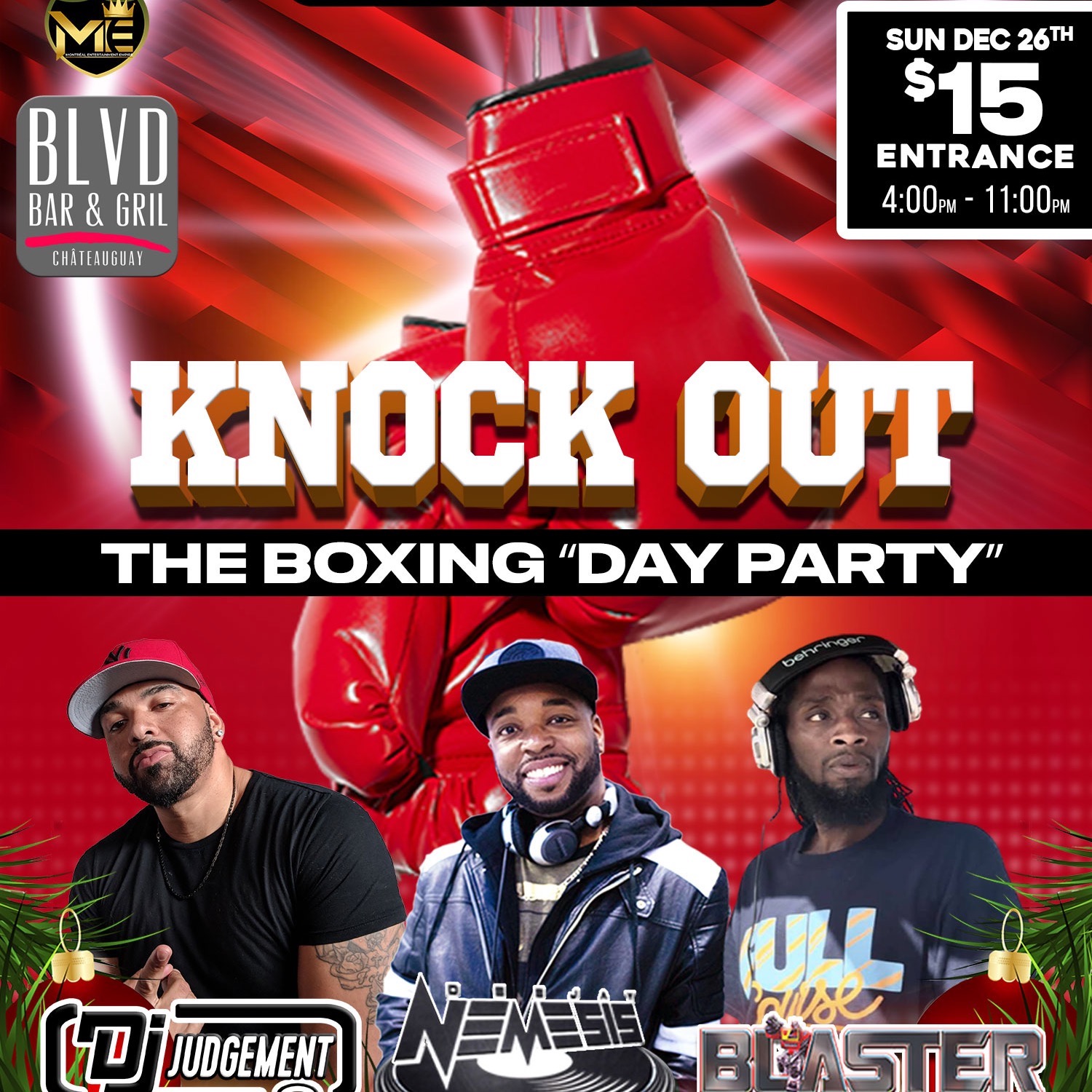 Knock Out - Boxing (Day Party)