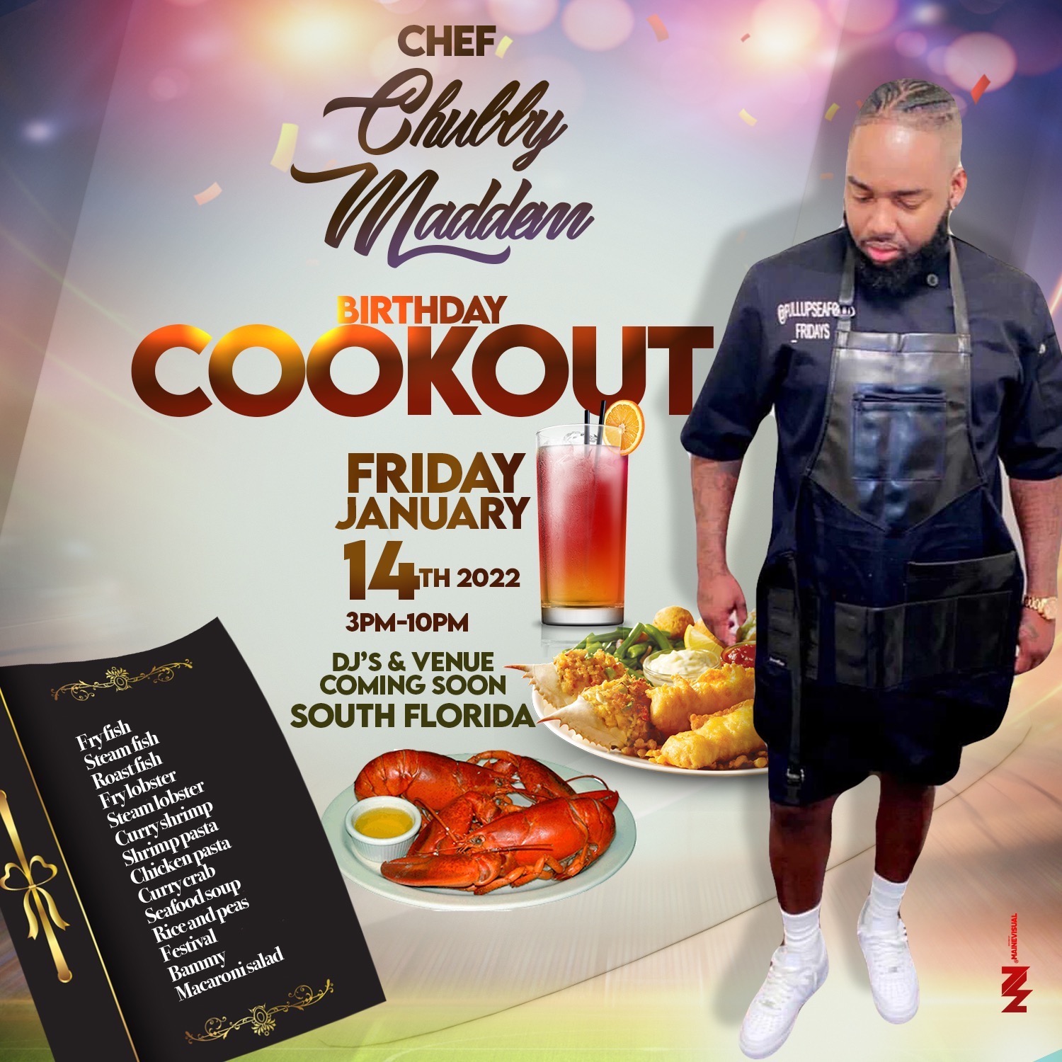 Chubby Maddem Birthday Cookout 