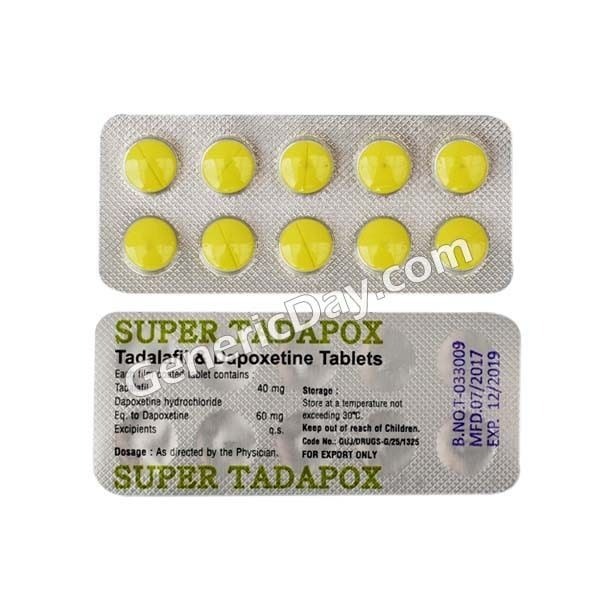 Super Tadapox Best ED treatment medicine