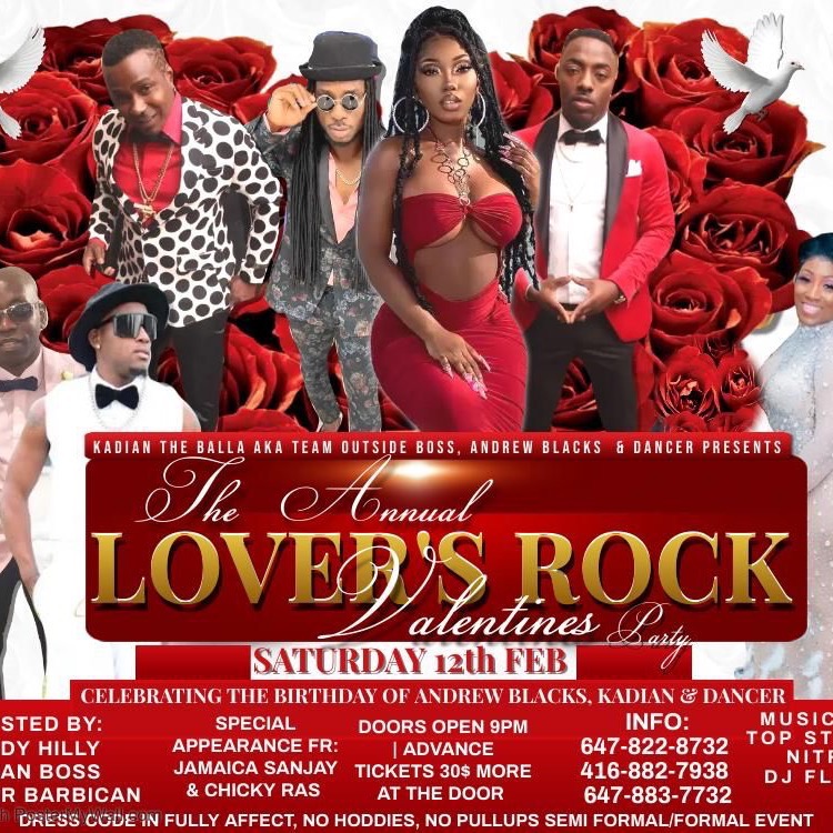 Lover’s Rock - Valentine’s Day Party