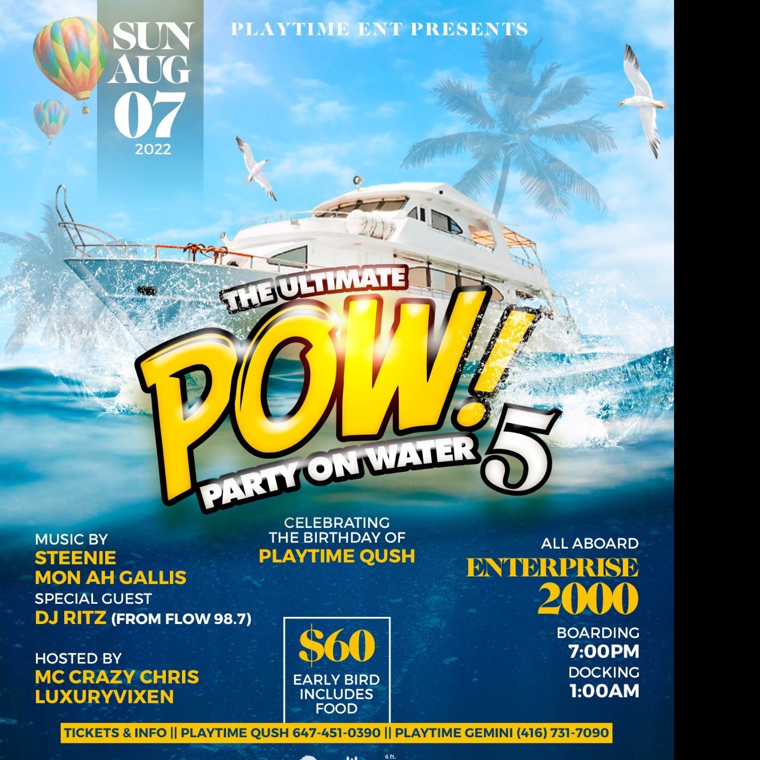 POW ( The ultimate Party On Water)