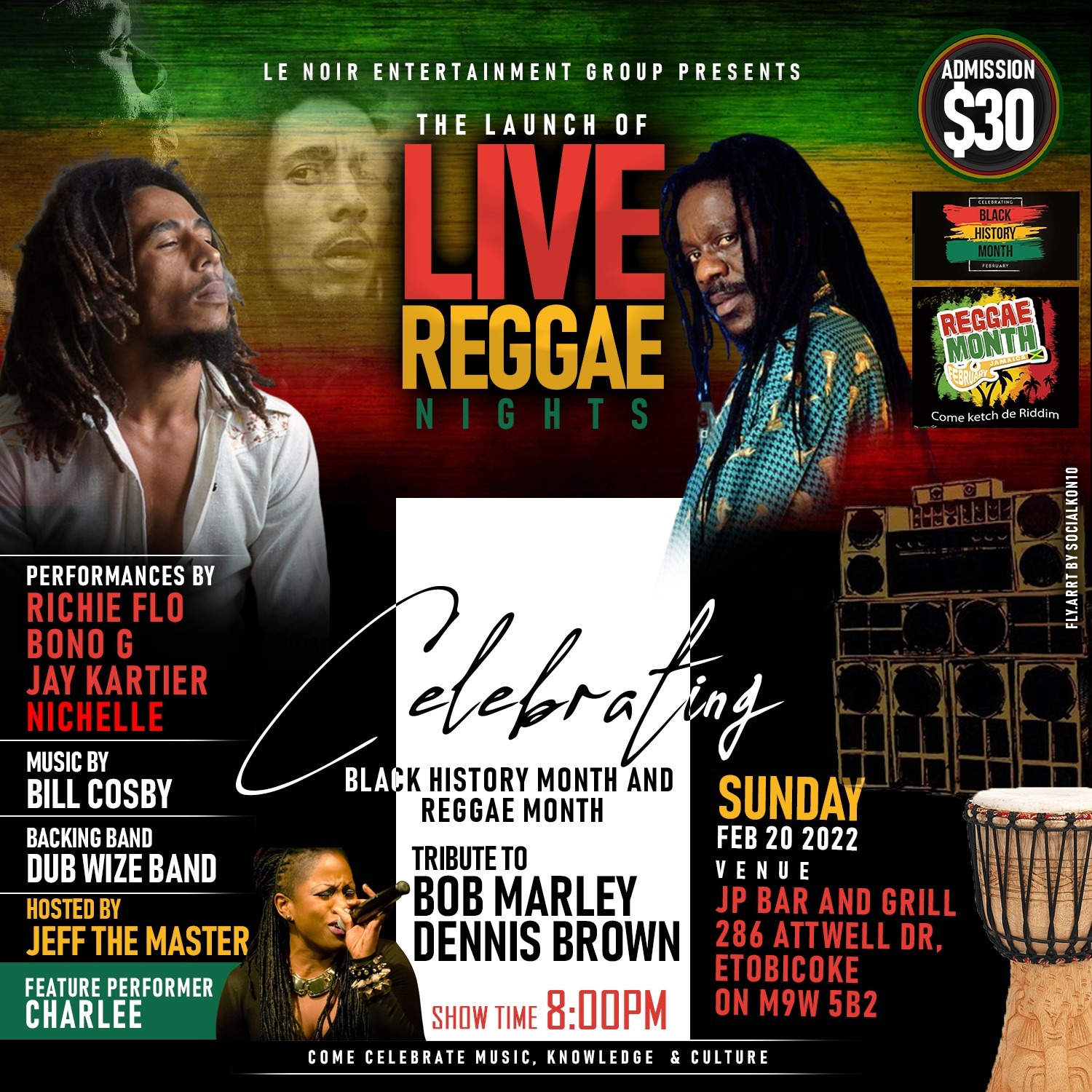 Live Reggae Nights 
