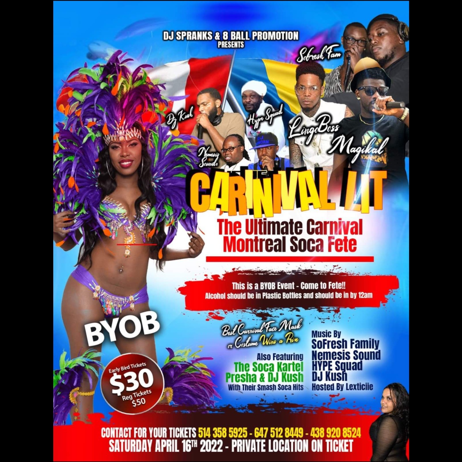 Carnival Lit Ultimate Soca Fete 