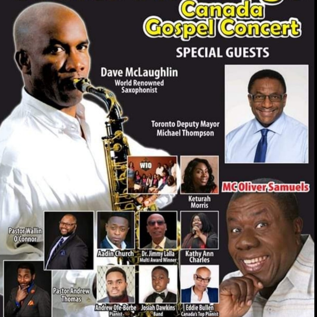 OLIVER AT LARGE CANADA GOSPEL CONCERT | APRIL 10