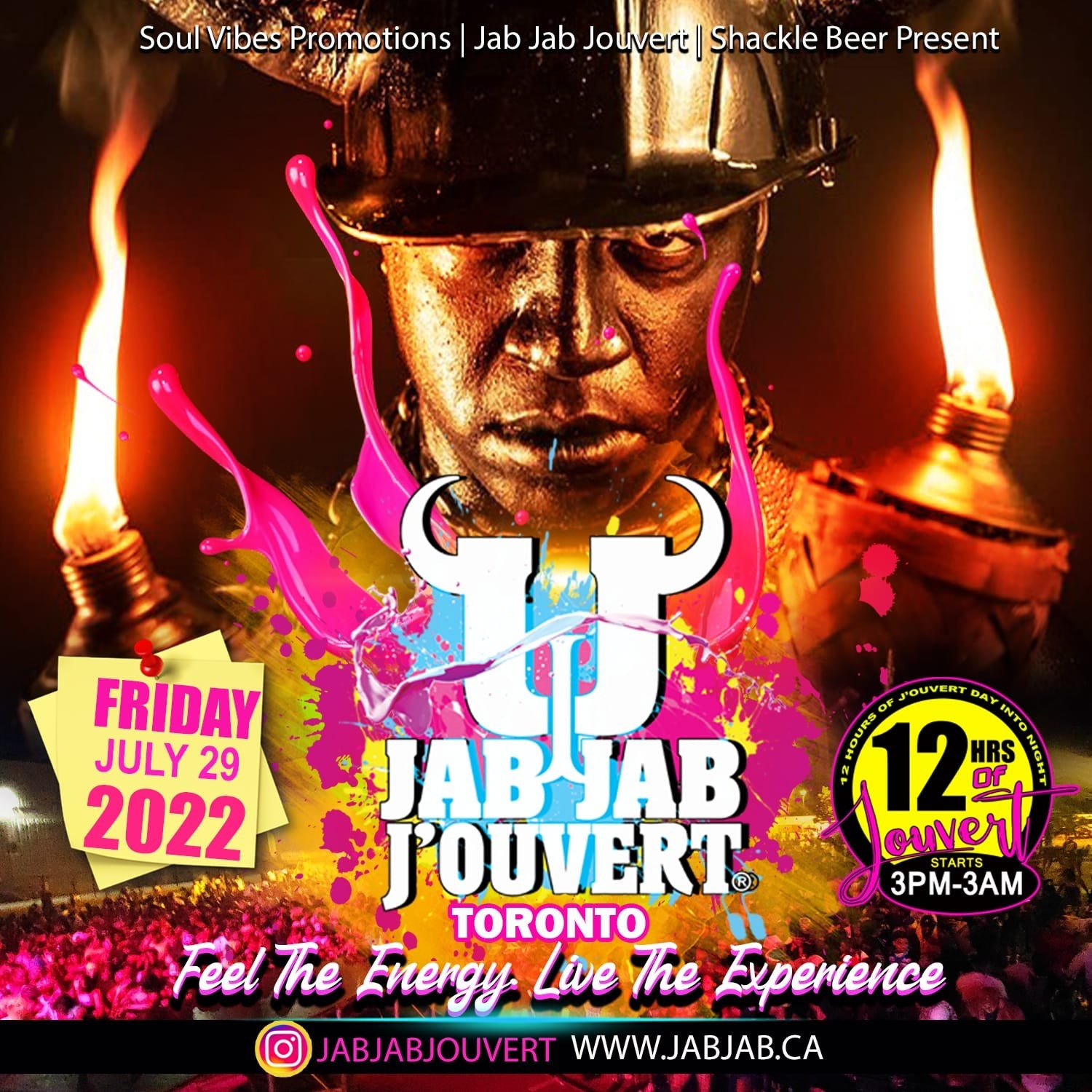 JAB JAB J'OUVERT 2022 - Toronto Caribbean Carnival / Caribana 