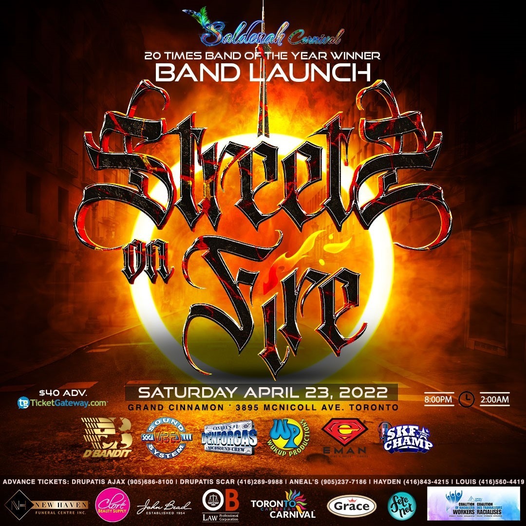 Saldenah Band Launch 2022 - Street On Fire