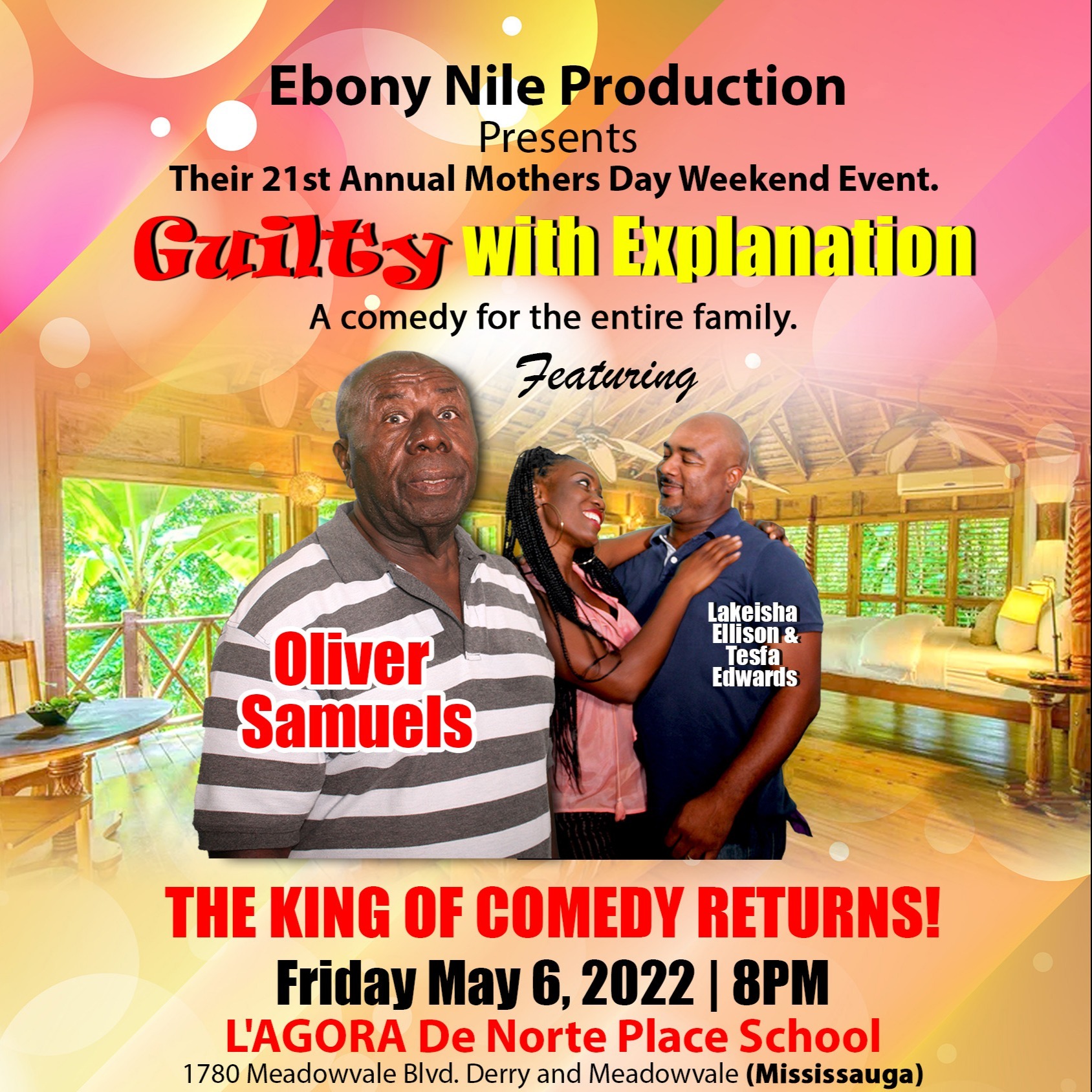 Guilty with Explanation Oliver Samuels Ebony Nile ventures