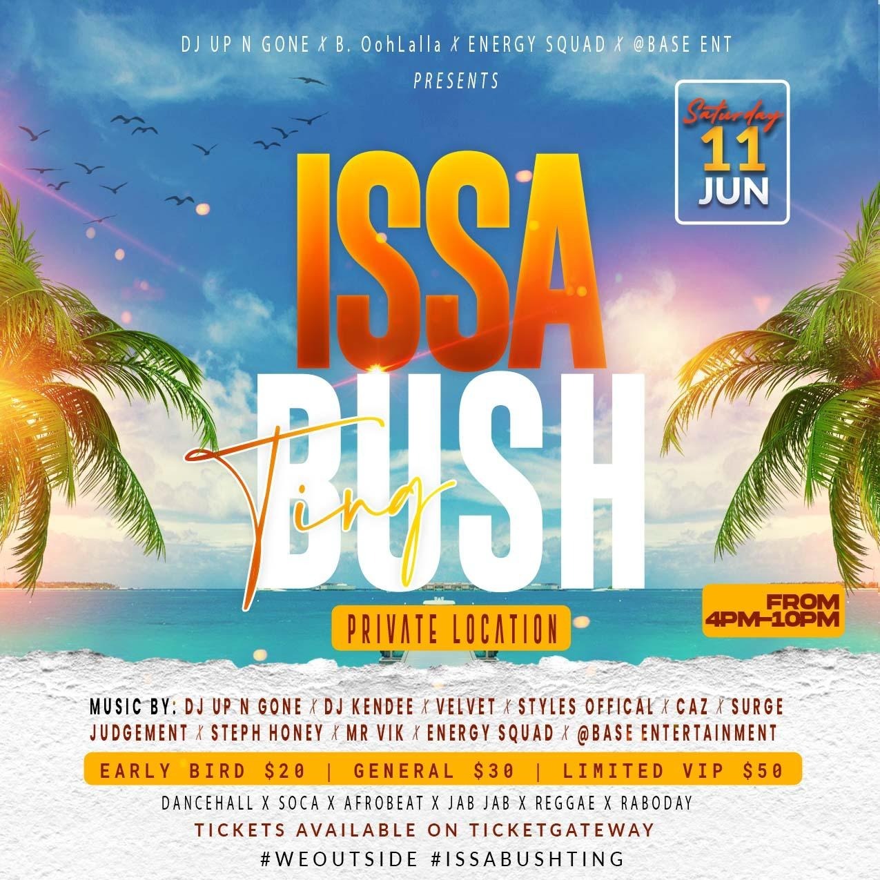 ISSA BUSH TING - REP YUH FLAG