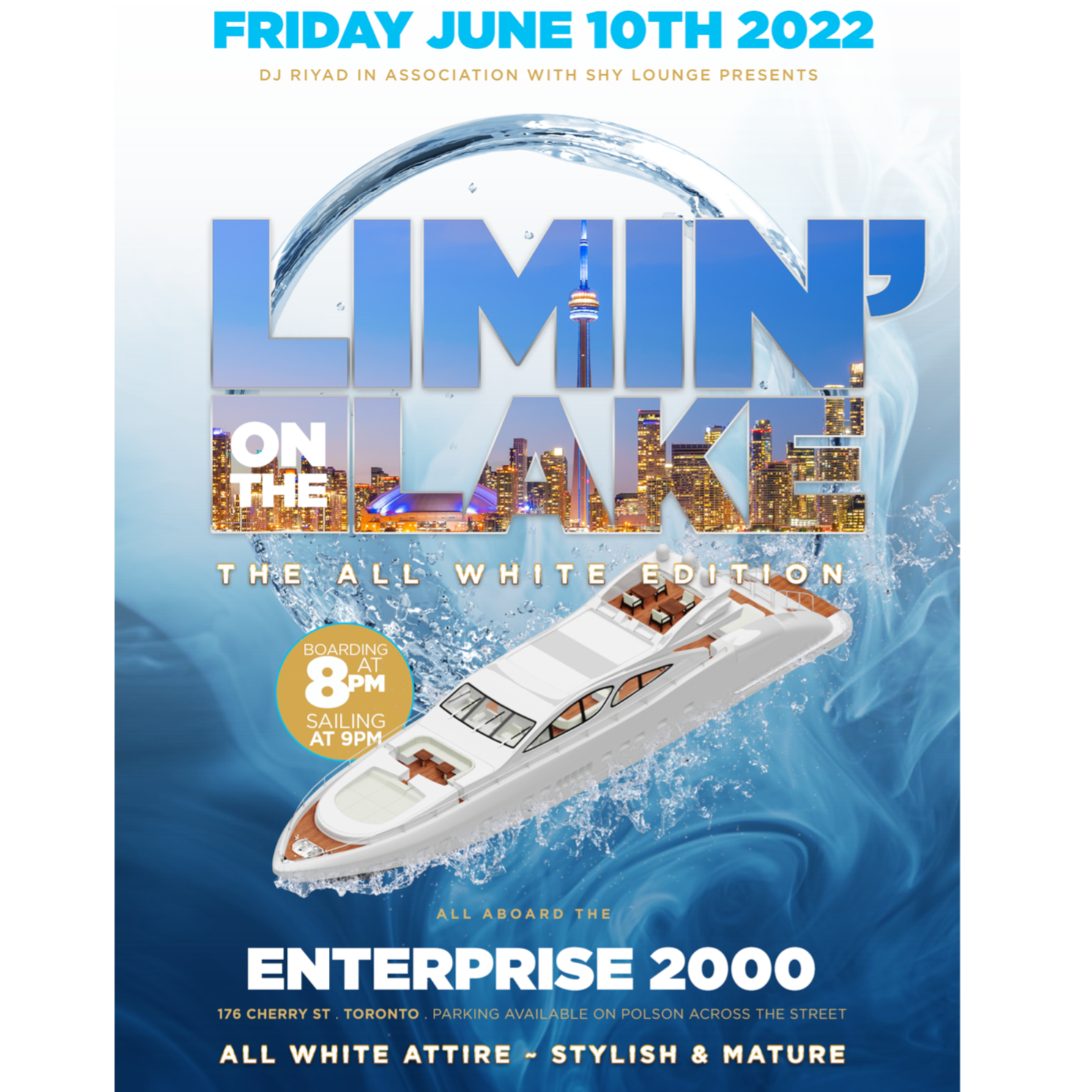 Limin On The Lake: The All White Edition