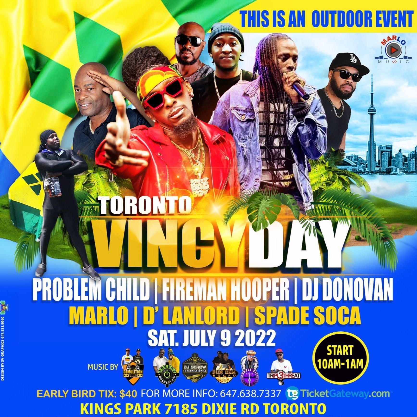 TORONTO VINCY DAY