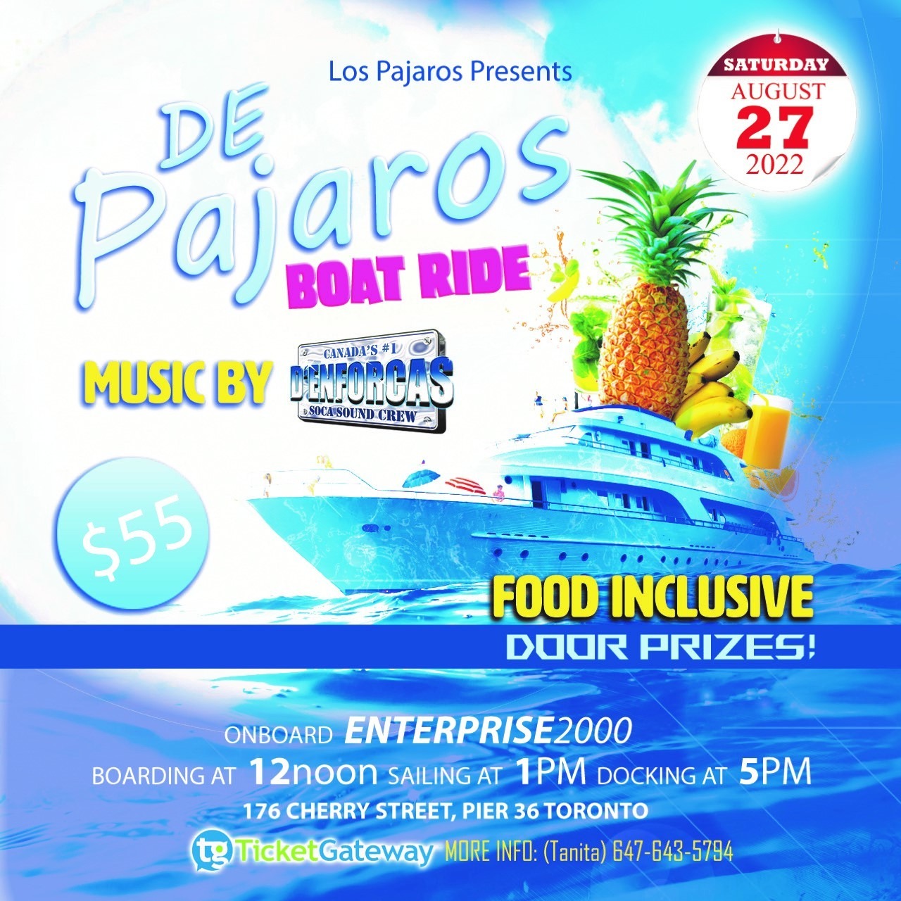 De Pajaros Boat Ride