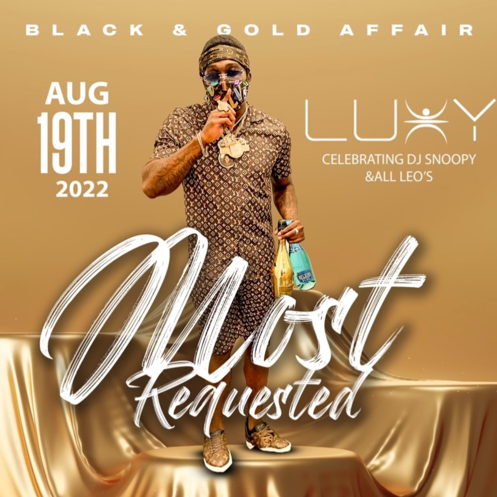 MOST REQUESTED (BLACK & GOLD AFFAIR)