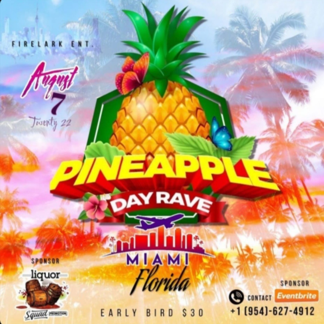PINEAPPLE DAY RAVE, MIAMI FLORIDA
