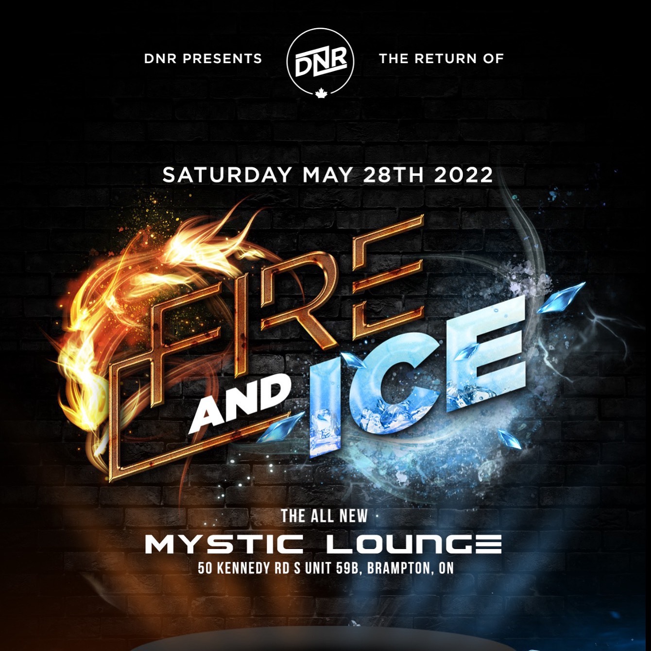 PAY AT THE DOOR! FIRE AND ICE 8.5