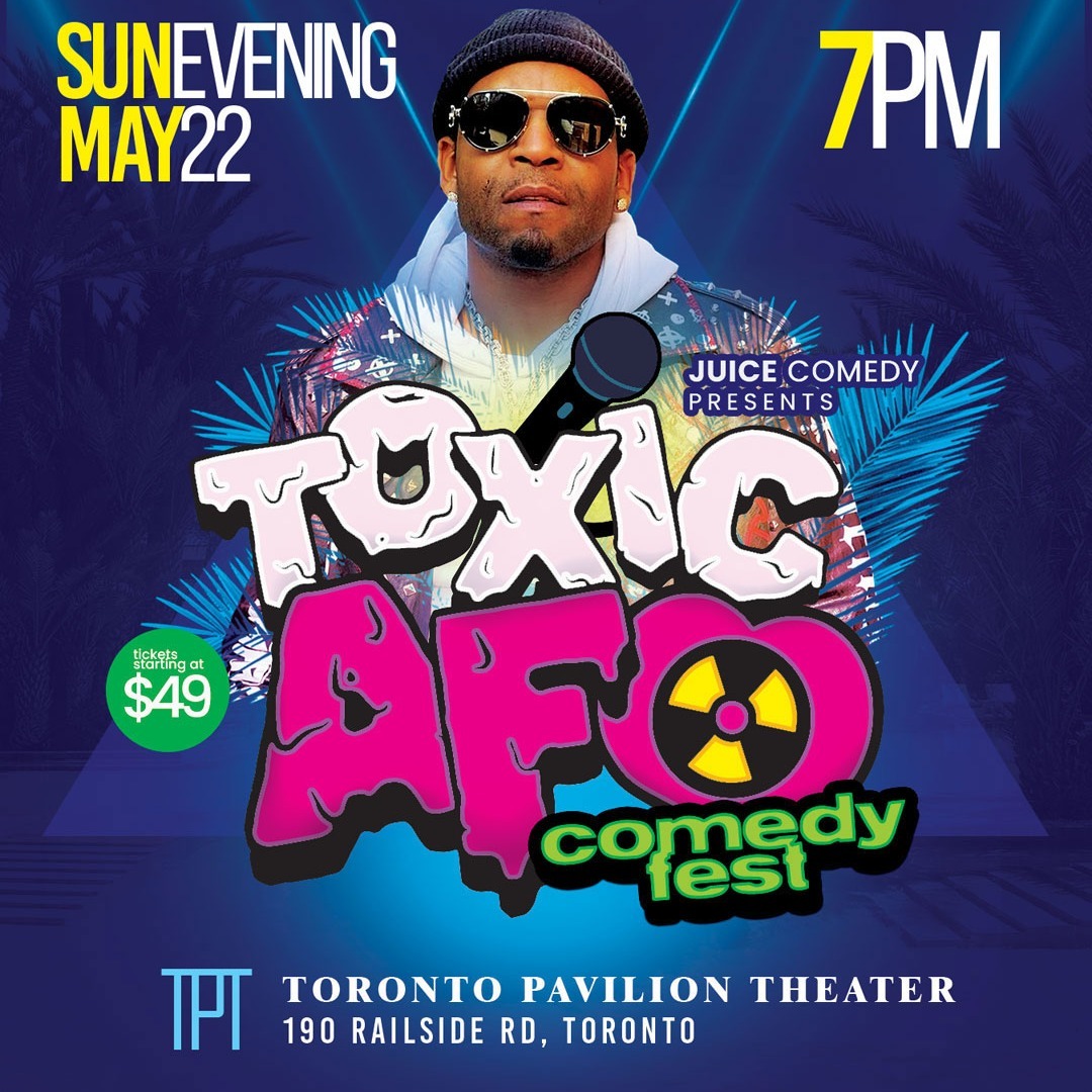 ToxicAF Comedy Fest feat. Majah Hype (SUN EVENING SHOW)