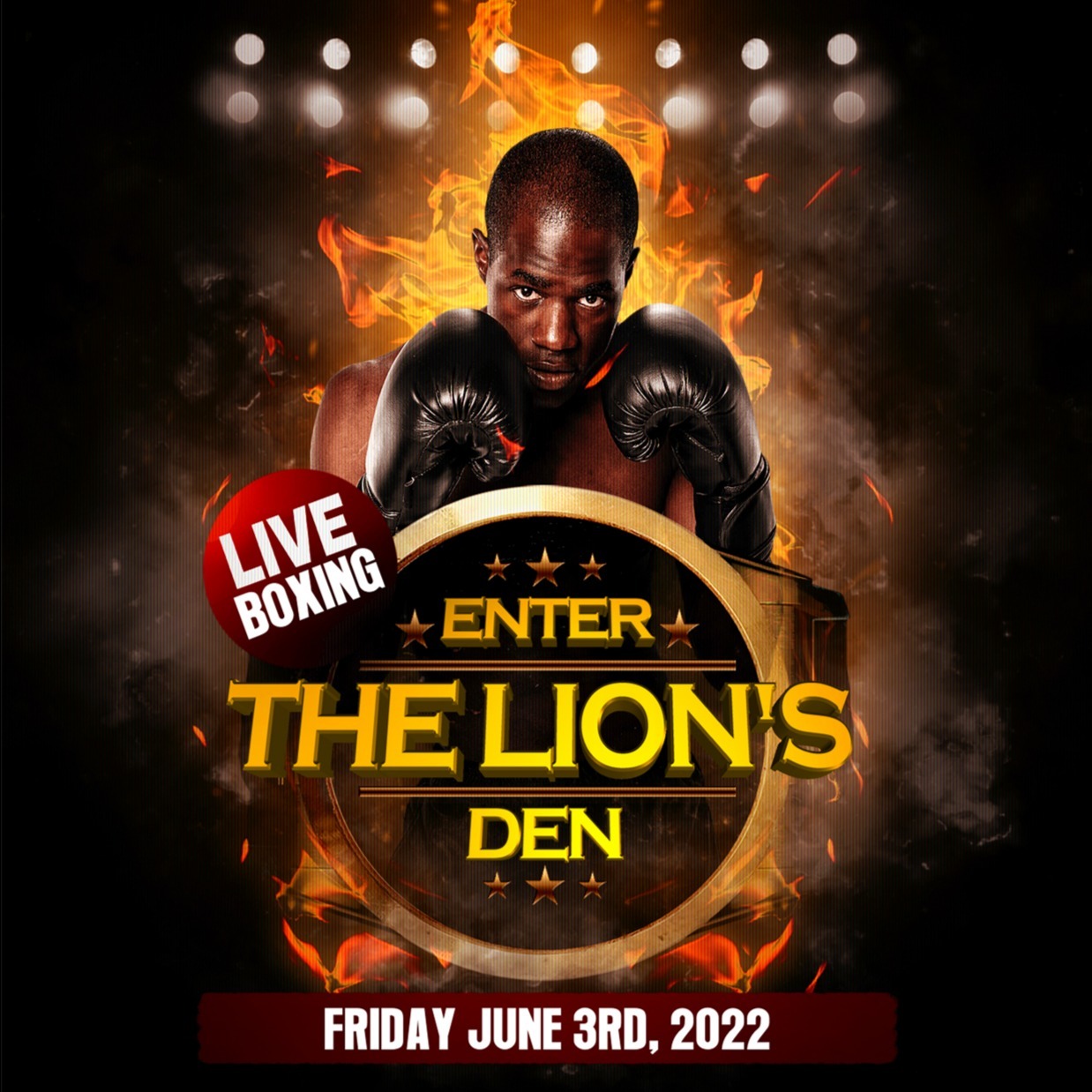 ENTER THE LIONS DEN | LIVE BOXING