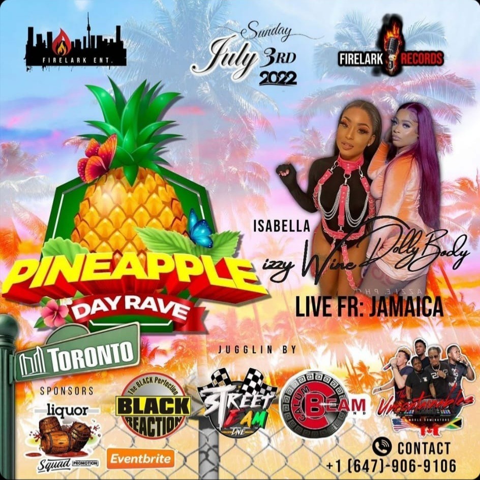PINEAPPLE DAY RAVE, TORONTO