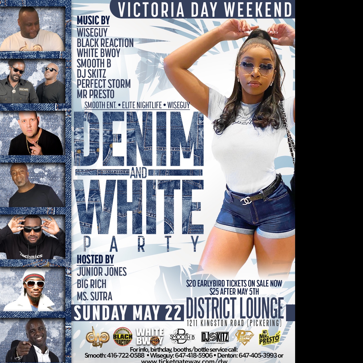 The Annual Denim & White Affair