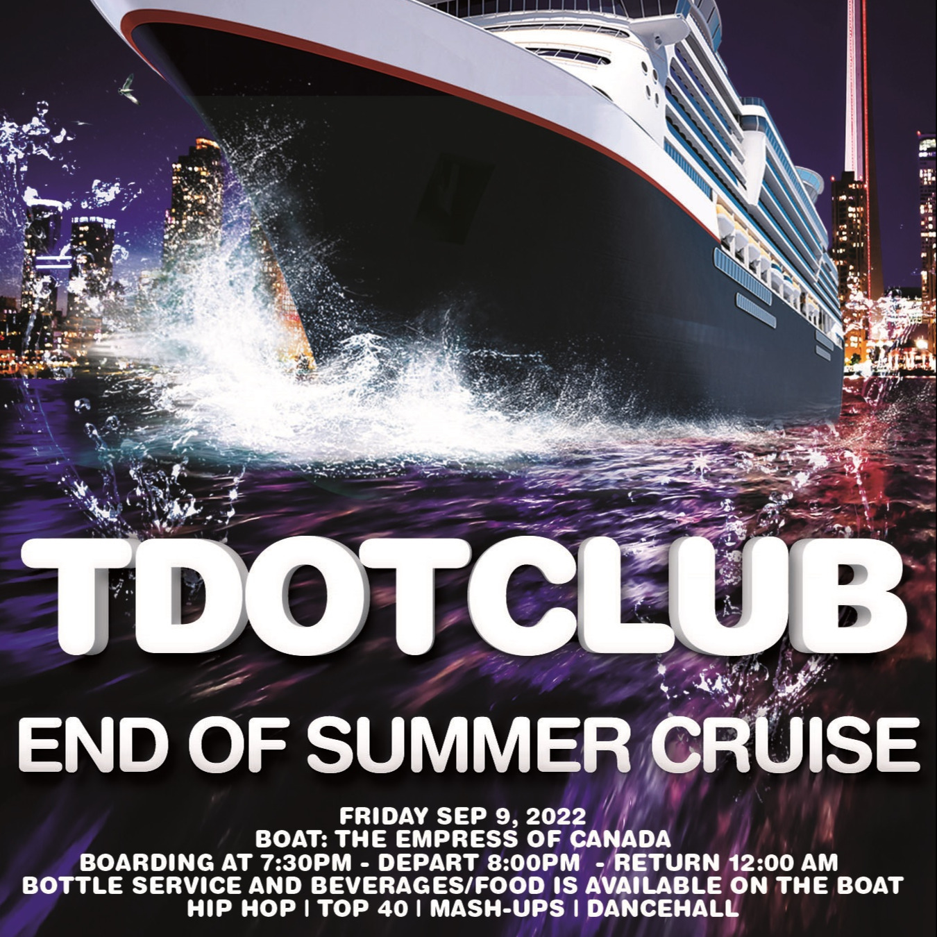 End of Summer Boat Party