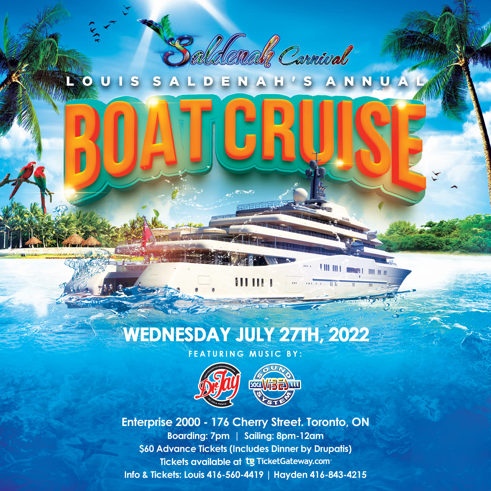 Louis Saldenah's Annual: Boat Cruise