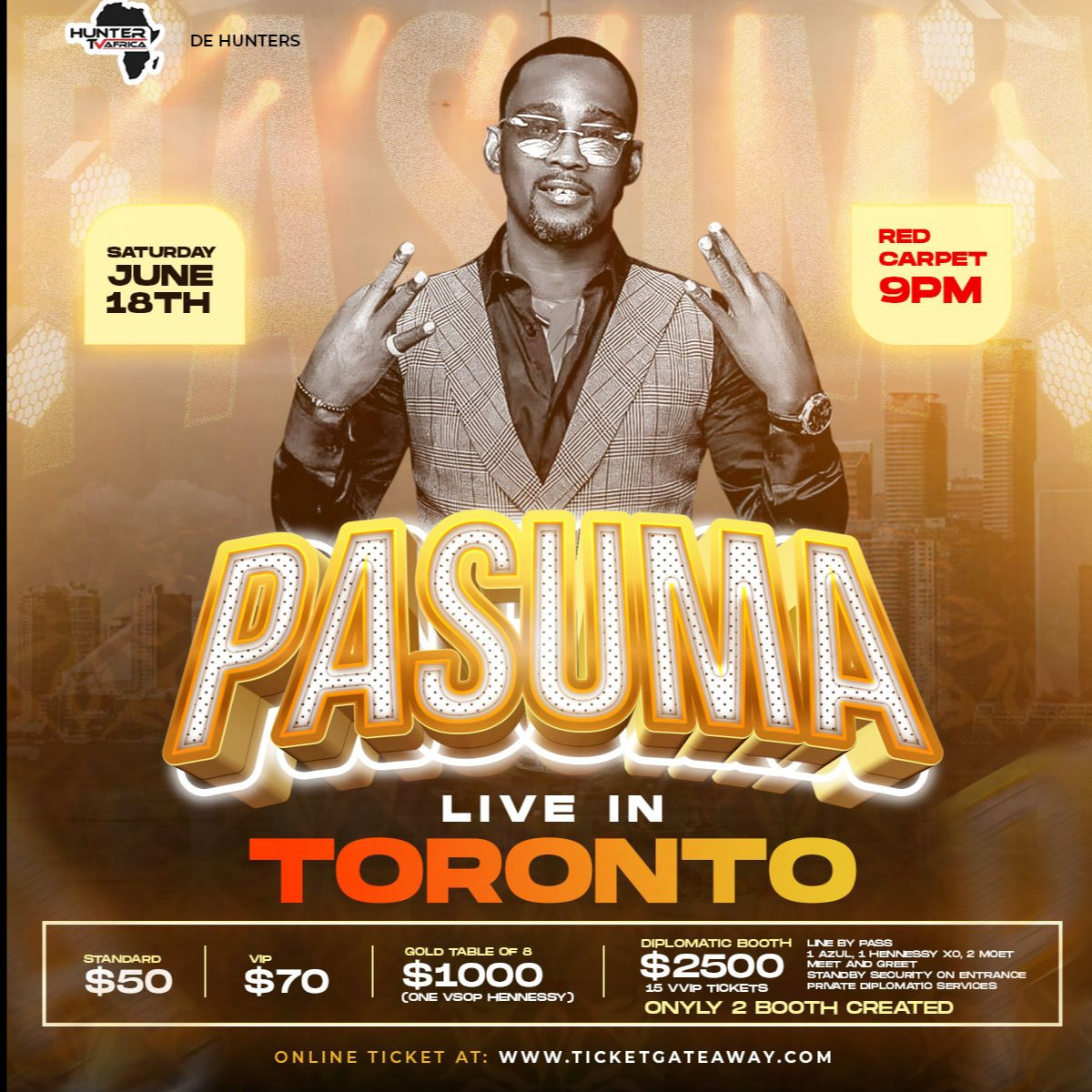 PASUMA LIVE IN TORONTO