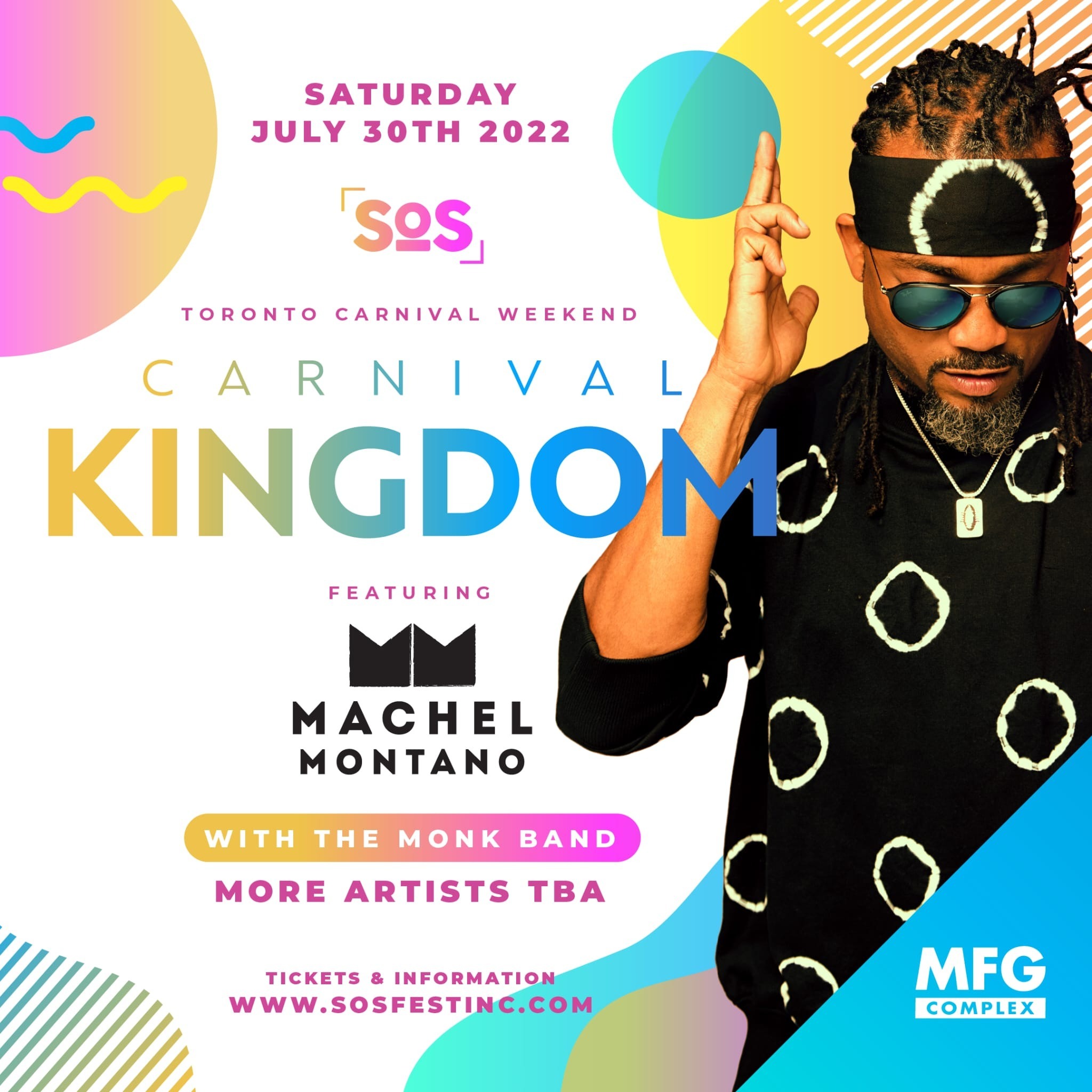 CARNIVAL KINGDOM WITH MACHEL MONTANO AND THE MONK BAND AND FRIENDS 