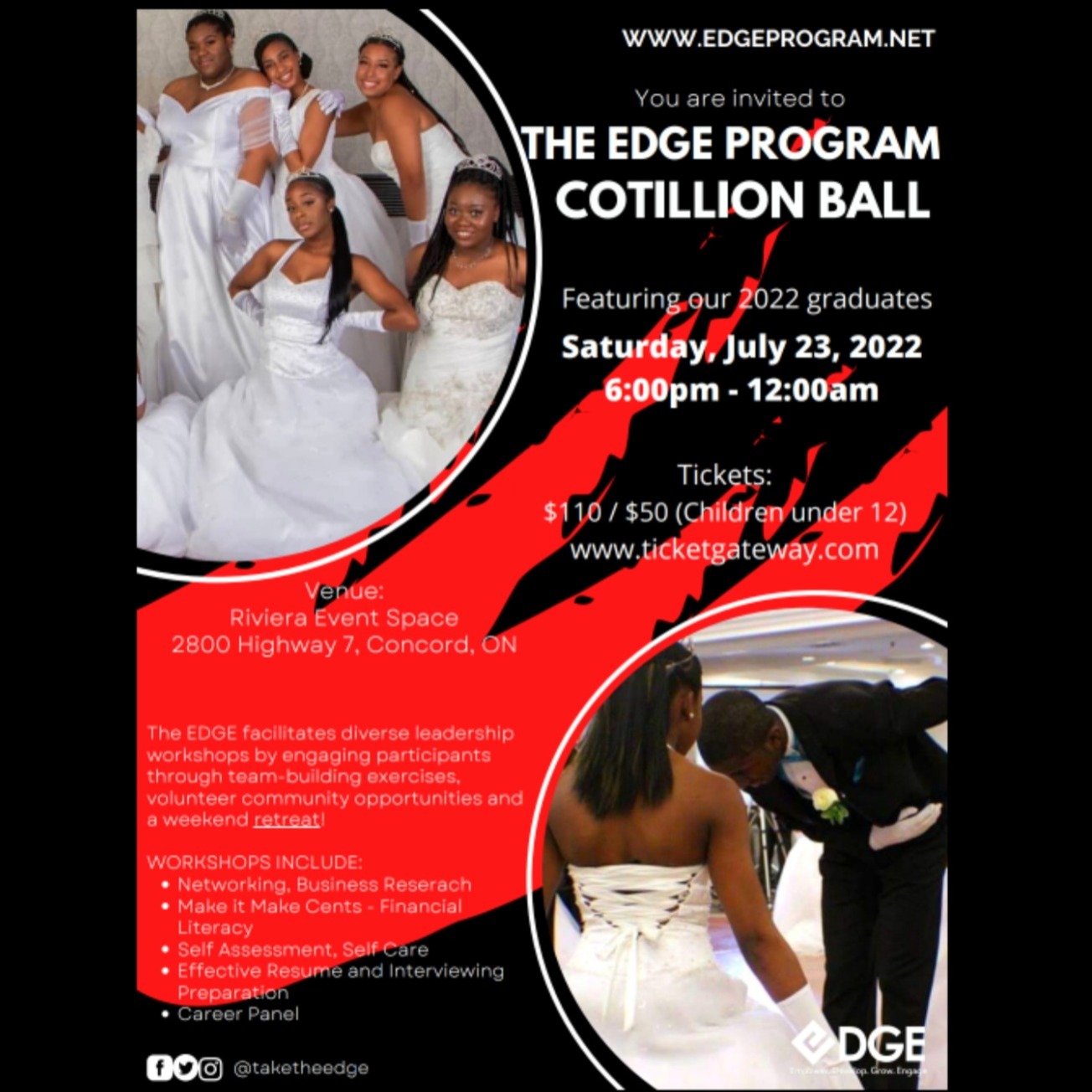 The Edge Program Cotillion Ball