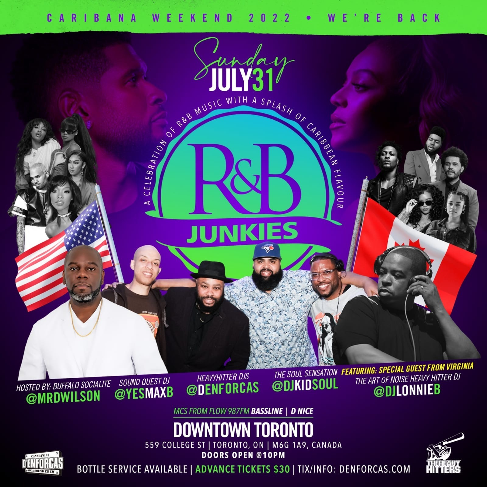 R&B JUNKIES CARIBANA