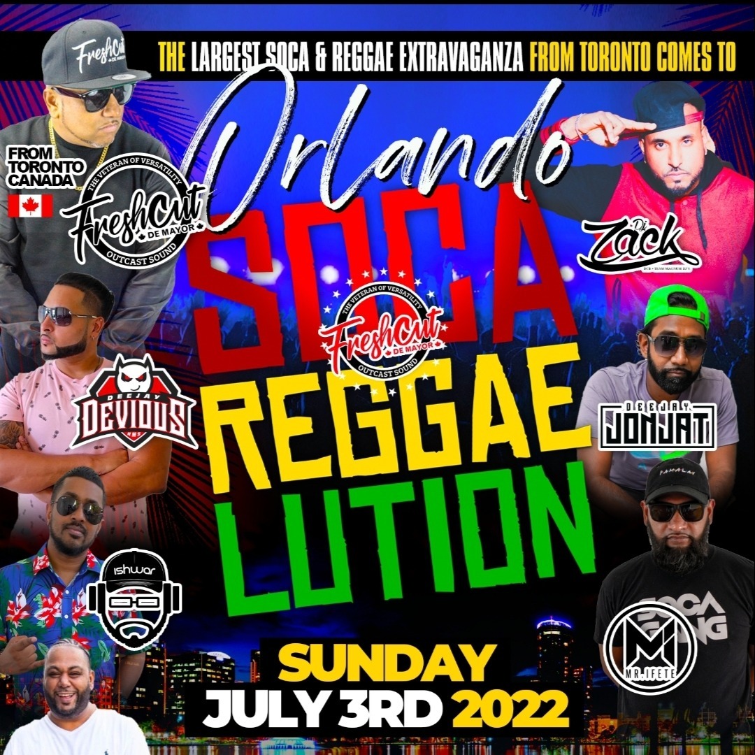 SOCA REGGAELUTION ORLANDO