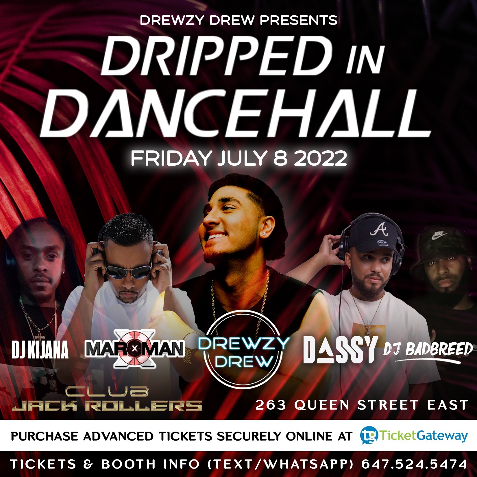 DRIPPED IN DANCEHALL (DID) PRESENTED BY DREWZY DREW